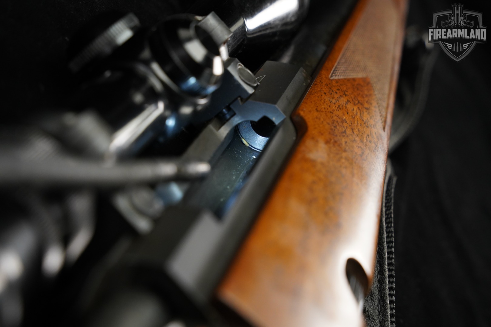 Tikka M695 RightHand 270 Win 22.4 Blued & Walnut M-695 +REDFIELD SCOPE-img-22