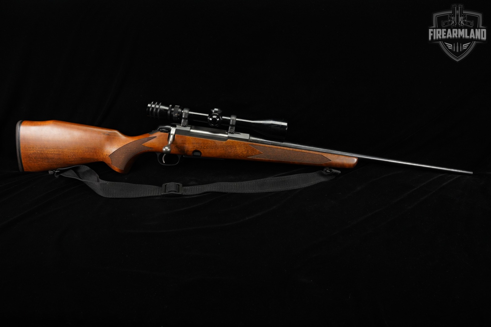 Tikka M695 RightHand 270 Win 22.4 Blued & Walnut M-695 +REDFIELD SCOPE-img-3