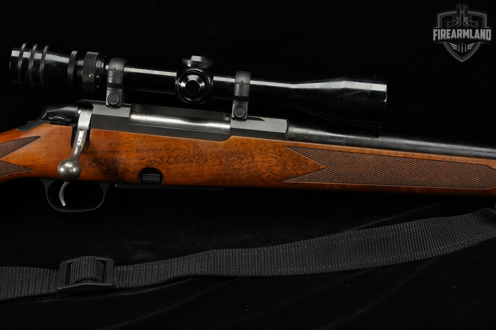 Tikka M695 RightHand 270 Win 22.4 Blued & Walnut M-695 +REDFIELD SCOPE-img-5
