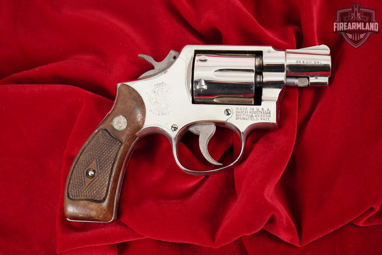 Smith & Wesson Model 10-5 S&W 38 Special 2" Nickel DA/SA-img-3
