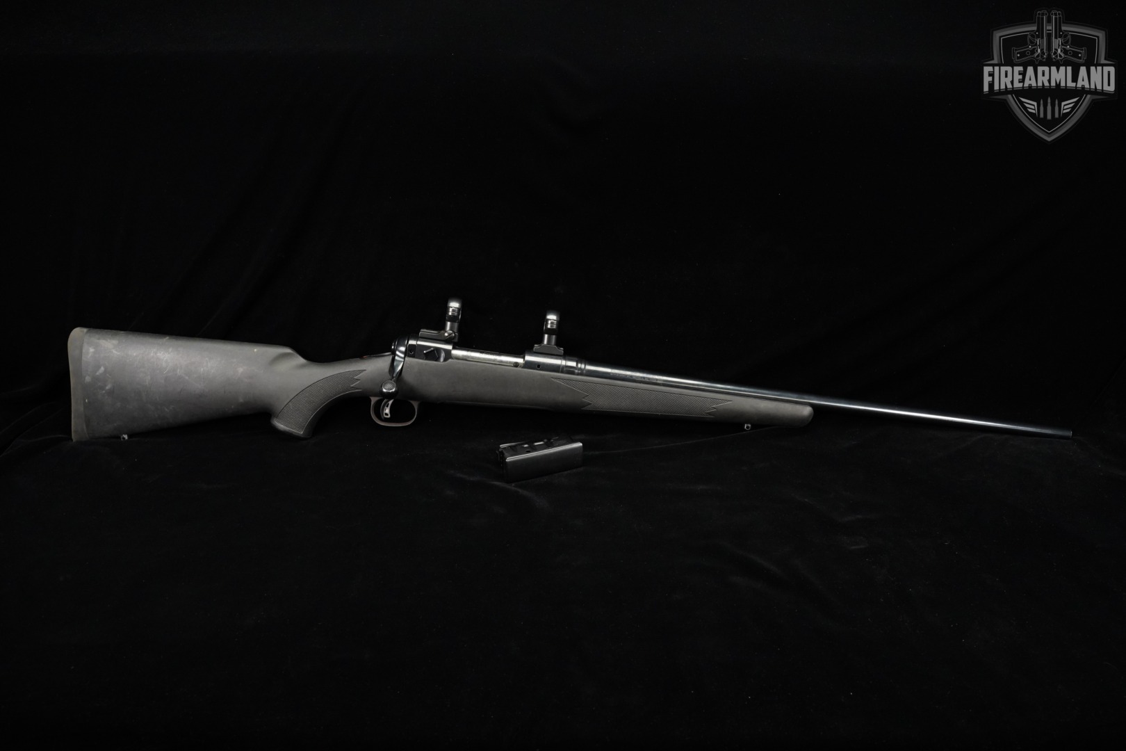 Savage Arms Model 11 300 WSM 24" Blued & Synthetic M11 +2 MAGS, SCOPE RINGS-img-2
