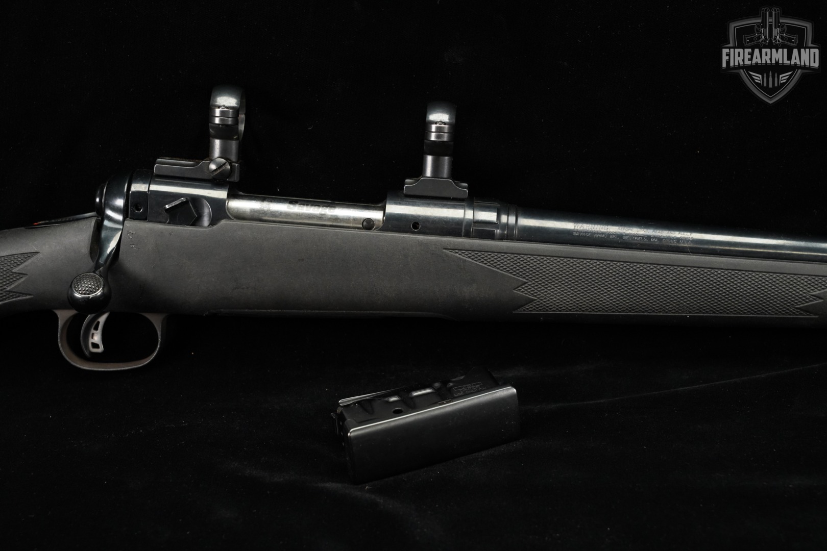 Savage Arms Model 11 300 WSM 24" Blued & Synthetic M11 +2 MAGS, SCOPE RINGS-img-4