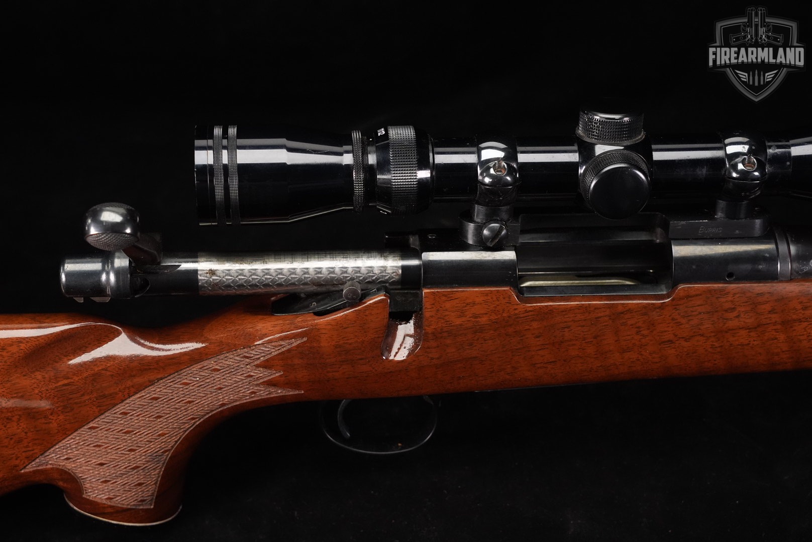 Remington Model 700 BDL 222 Rem 24 Blued & Walnut M700 +TASCO SCOPE-img-20