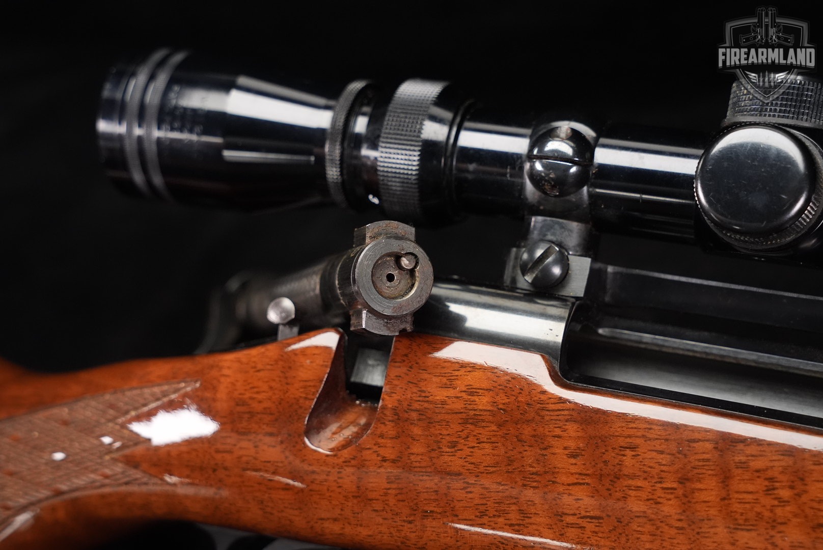 Remington Model 700 BDL 222 Rem 24 Blued & Walnut M700 +TASCO SCOPE-img-21
