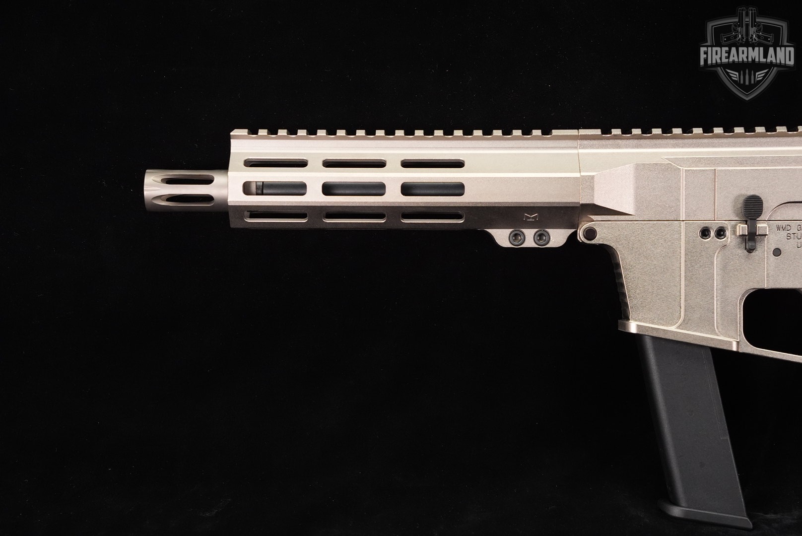 WMD Guns WMDPCC 9mm AR-9 AR9 7.5" Silver PCC +6 MAGS, CASE-img-6