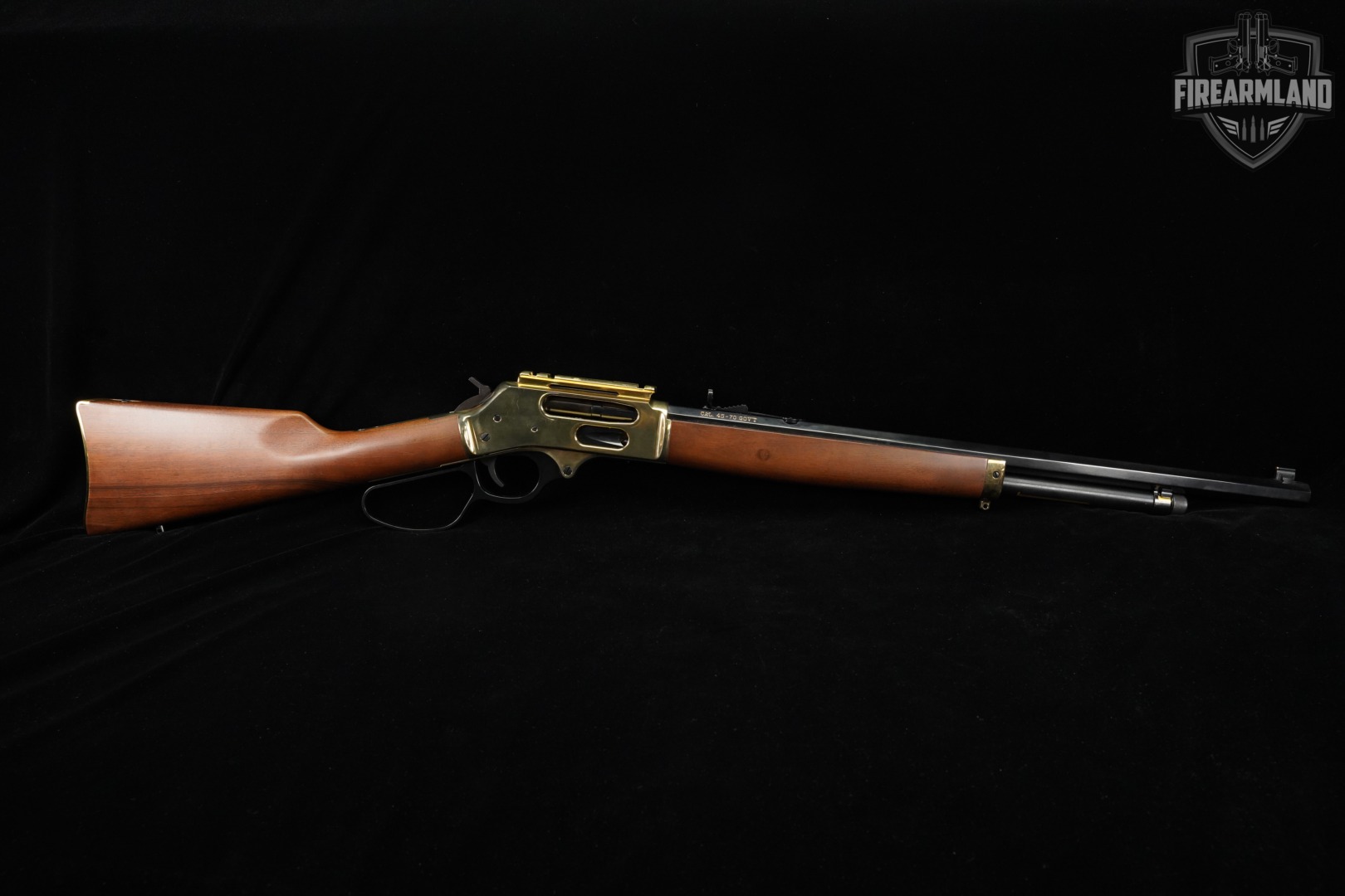 Henry Brass Lever Action 45-70 Side Gate 22" H010BG OCTAGON-img-3