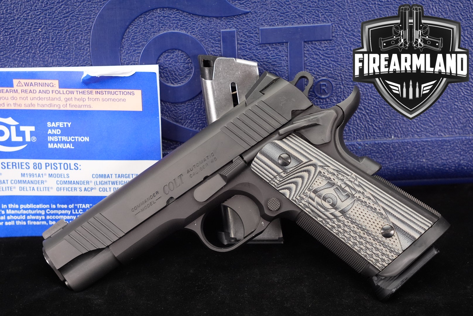 Colt COMBAT UNIT CCO, Series 80, TALO Exclusive 45 ACP 1911 +ORIG CASE-img-0