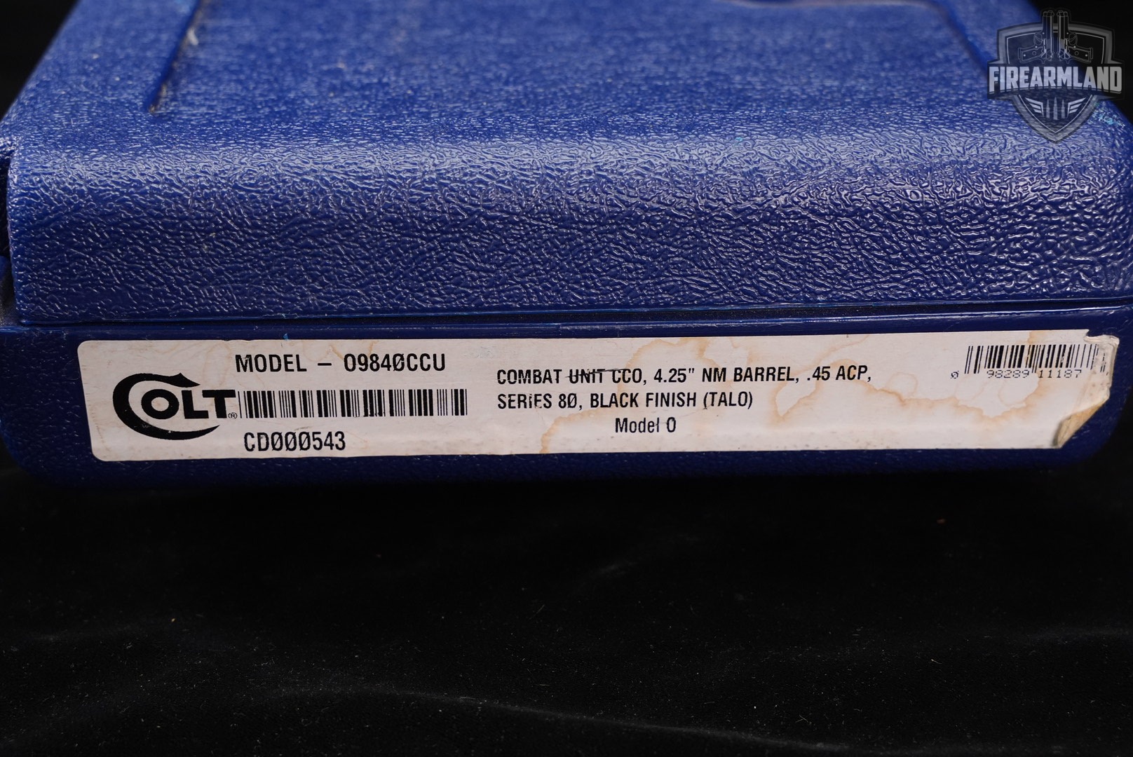 Colt COMBAT UNIT CCO, Series 80, TALO Exclusive 45 ACP 1911 +ORIG CASE-img-15