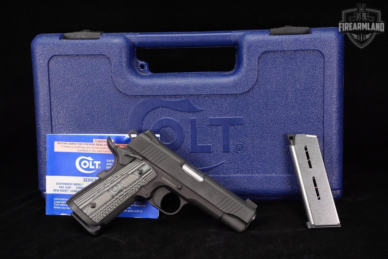 Colt COMBAT UNIT CCO, Series 80, TALO Exclusive 45 ACP 1911 +ORIG CASE-img-2
