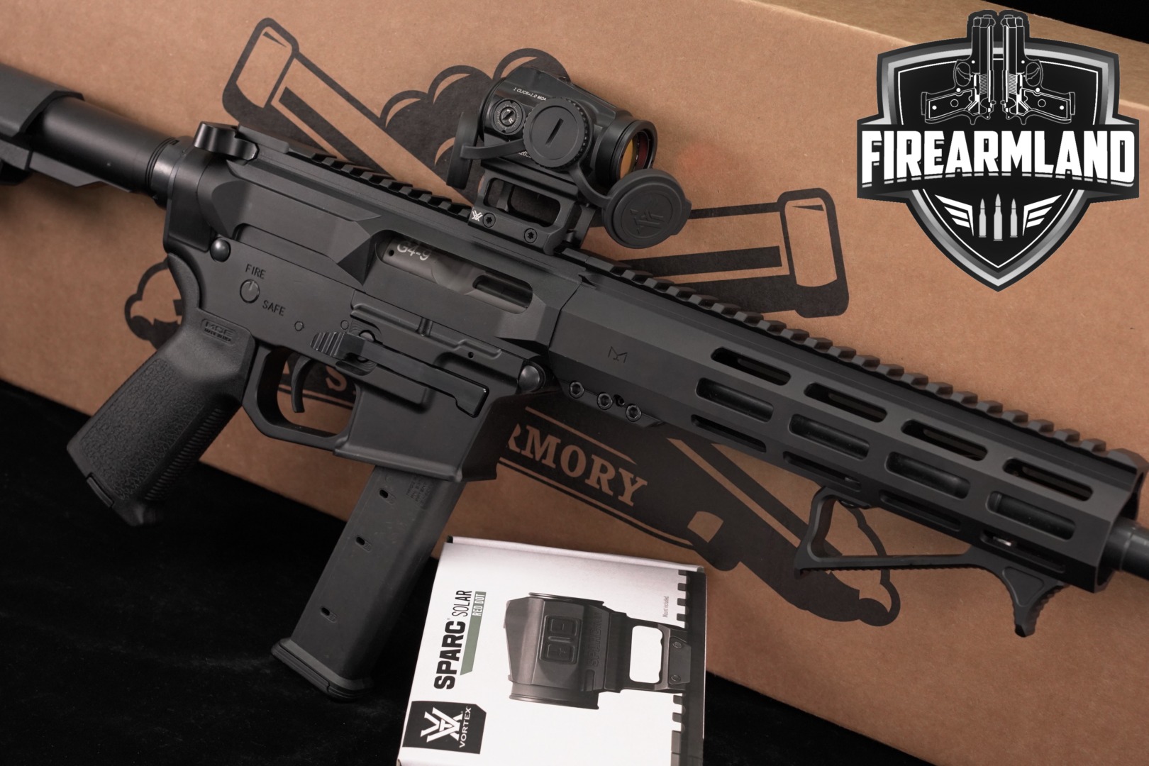 Palmetto State Armory PSA PX-9 9mm 10.5" AR AR9 PX9 THREADED +VORTEX OPTICS-img-0