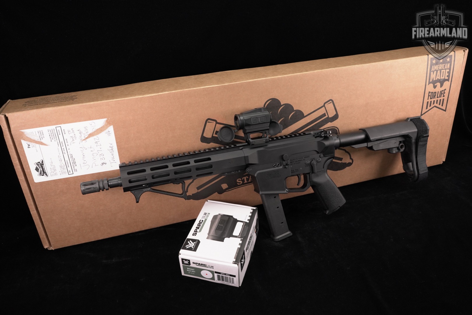 Palmetto State Armory PSA PX-9 9mm 10.5" AR AR9 PX9 THREADED +VORTEX OPTICS-img-2