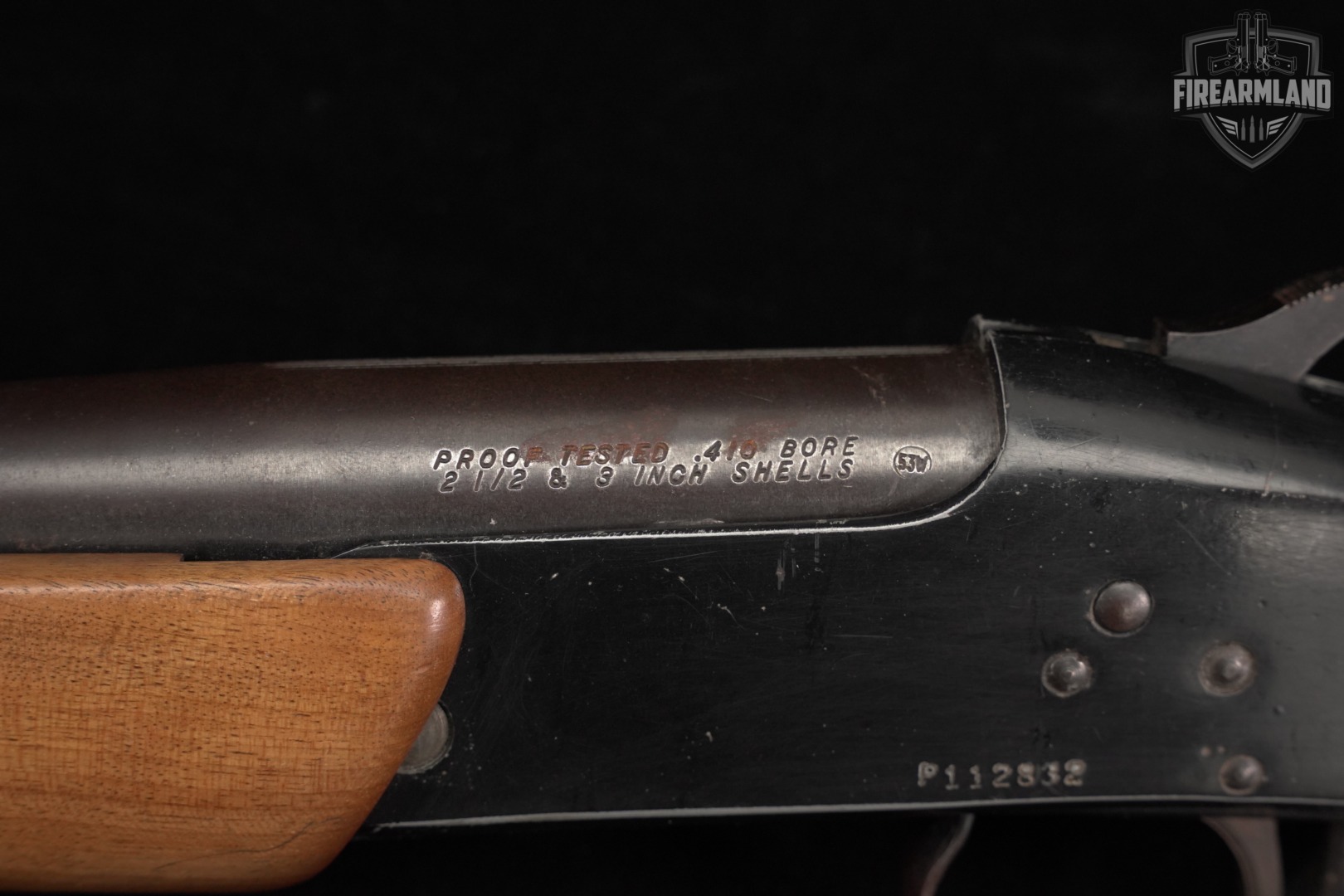 Stevens 940E 410 Bore 26" Blued & Hardwood M940 940-E-img-18