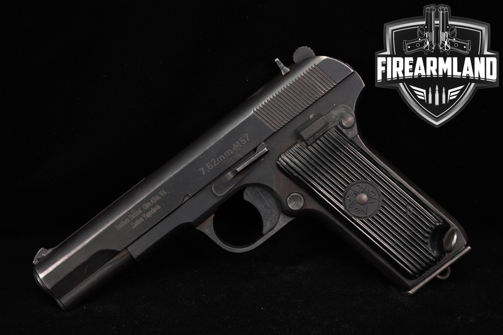 1966 Zastava Arms M57 7.62X25mm Tokarev Blued in Good Condition Thumbnail