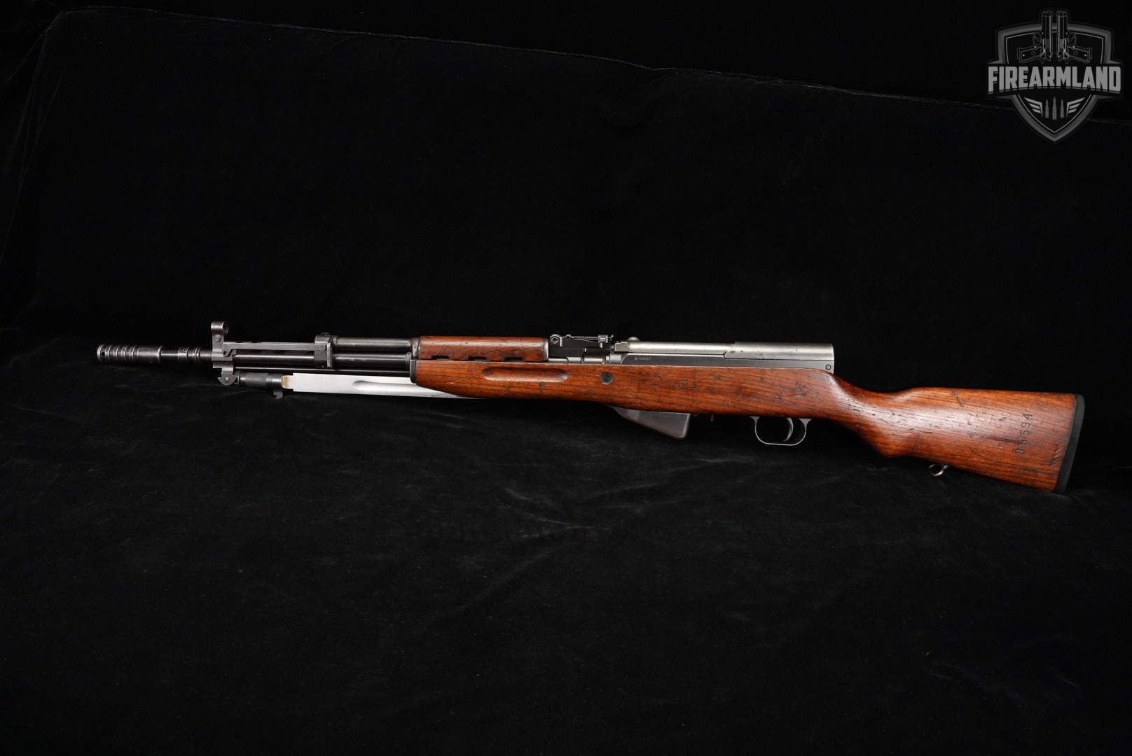 1968 Zastava Arms M59/66 7.62x39 SKS 22" Blued & Hardwood YUGO +BAYONET-img-7