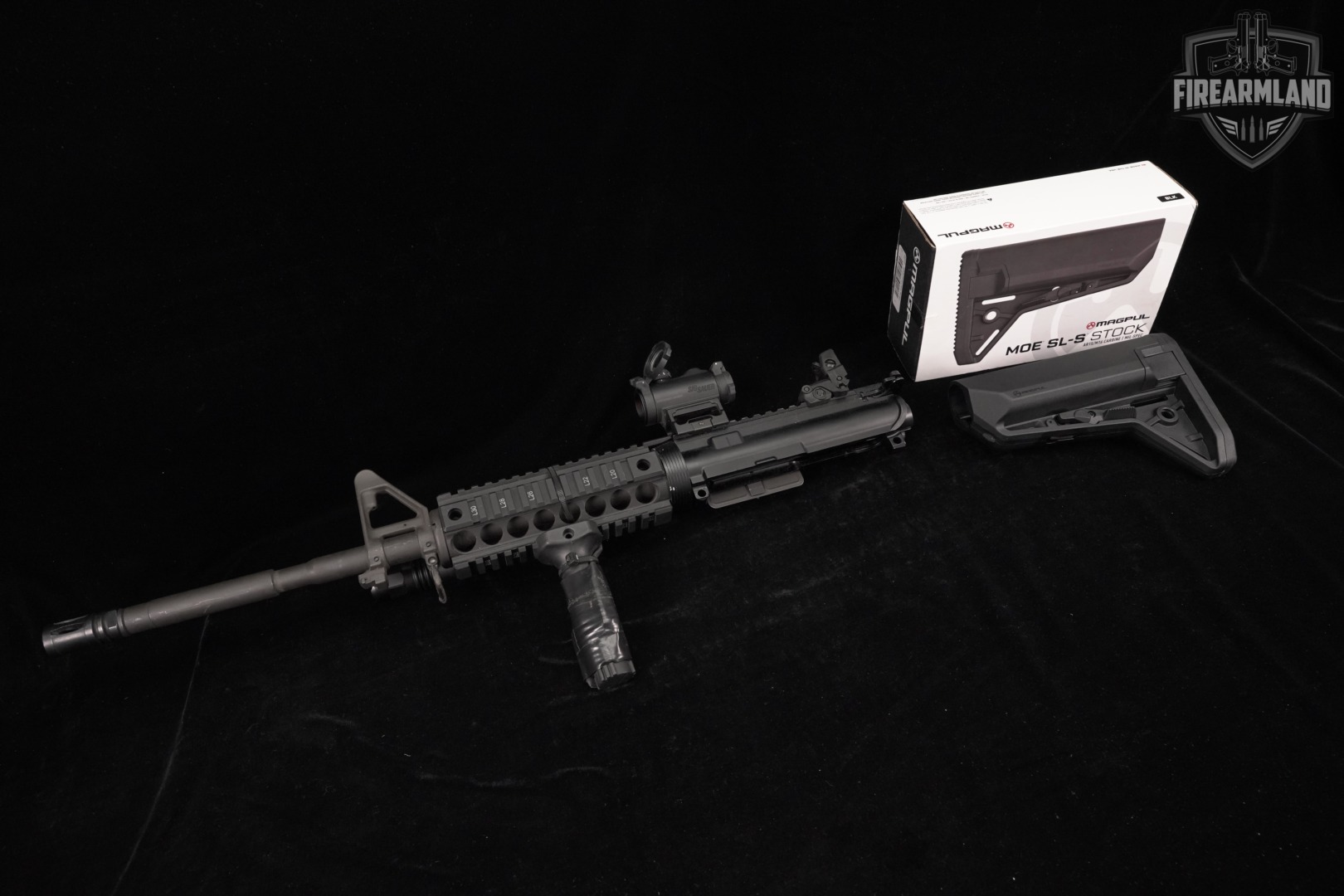 AR-15 Complete Upper Receiver Assembly .223 Wylde 16" AR15-img-2