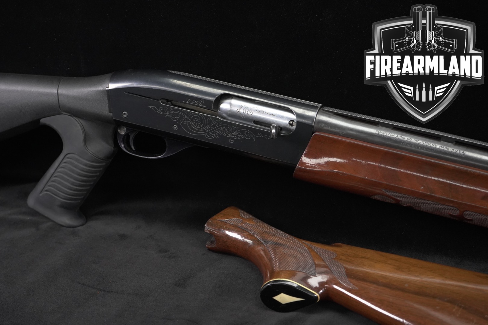 1960'S Remington Model-1100 12 Gauge Black & Walnut in Fair Condition Thumbnail