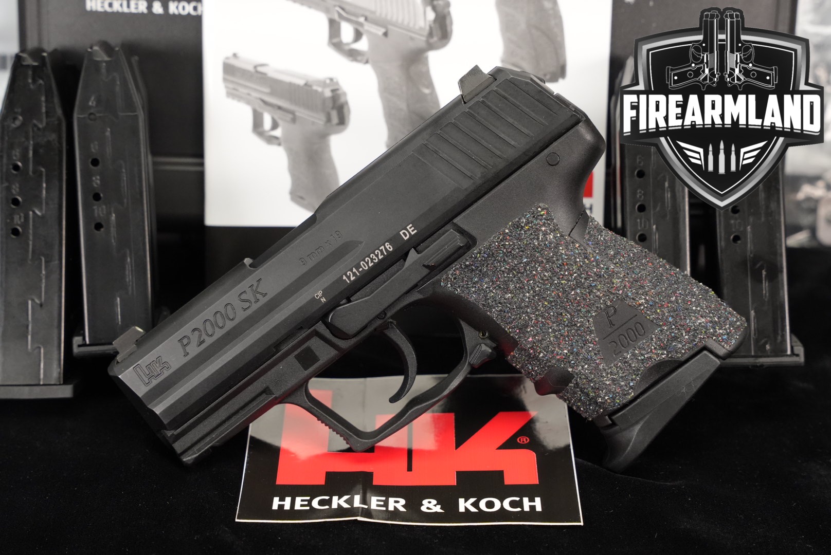 Heckler & Koch (H&K, HK) P2000 SK V2 LEM 9mm Luger Black in Very Good Condition Thumbnail