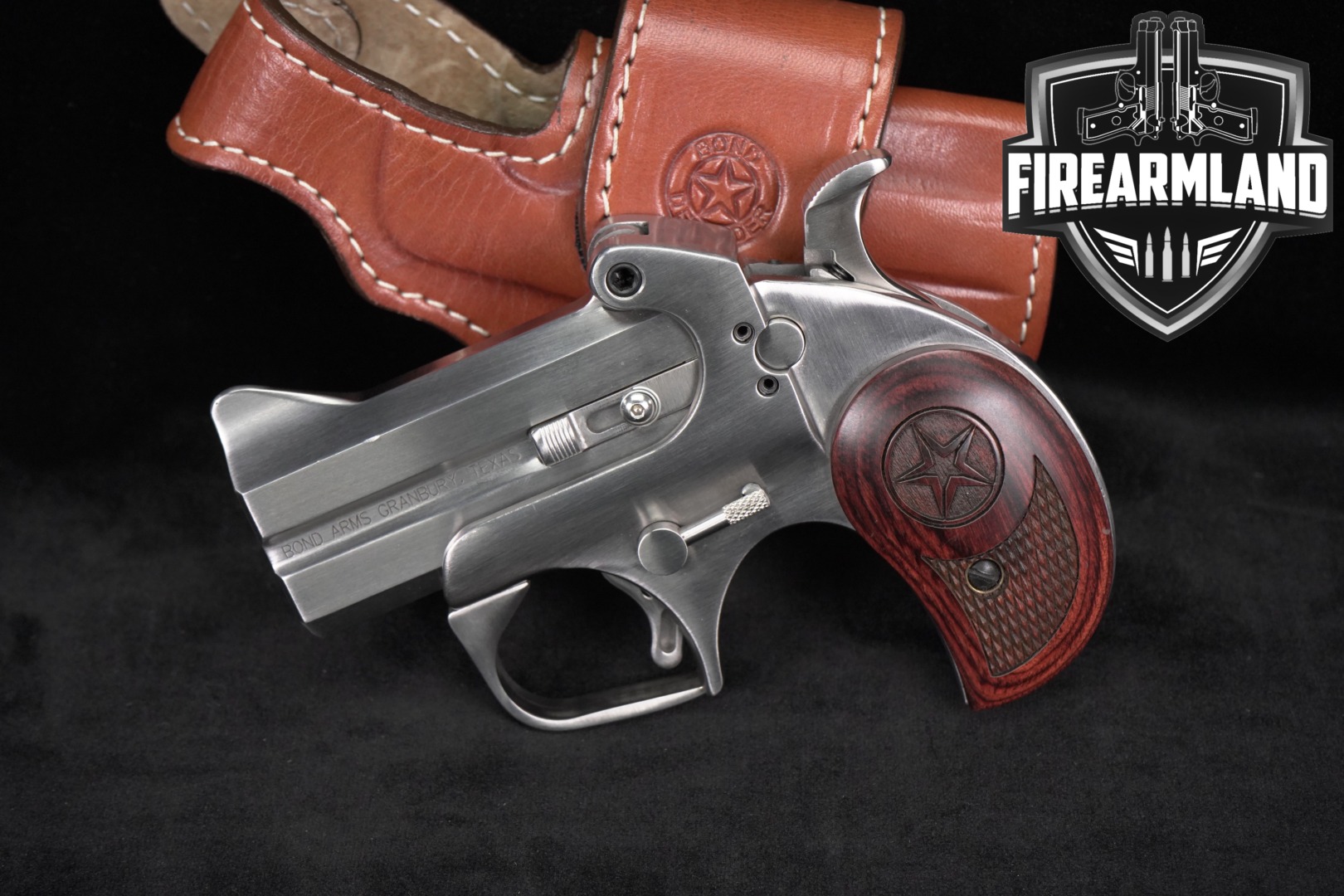 Bond Arms Texas Defender .357 Mag. Brushed Stainless in Very Good Condition Thumbnail