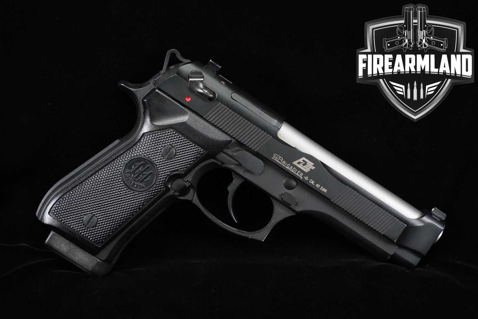 Beretta 96G Brigadier Elite .40 S&W Black in Very Good Condition Thumbnail
