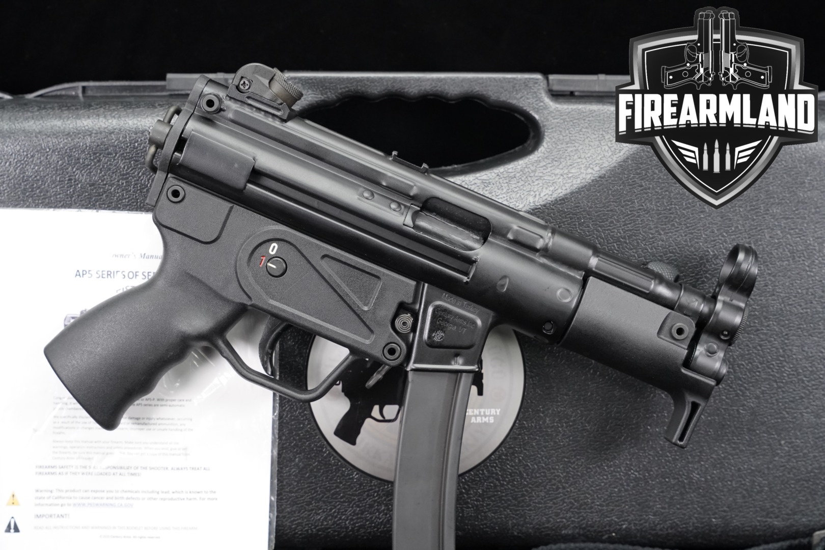 MKE AP5-M 9mm Luger Black in Very Good Condition Thumbnail