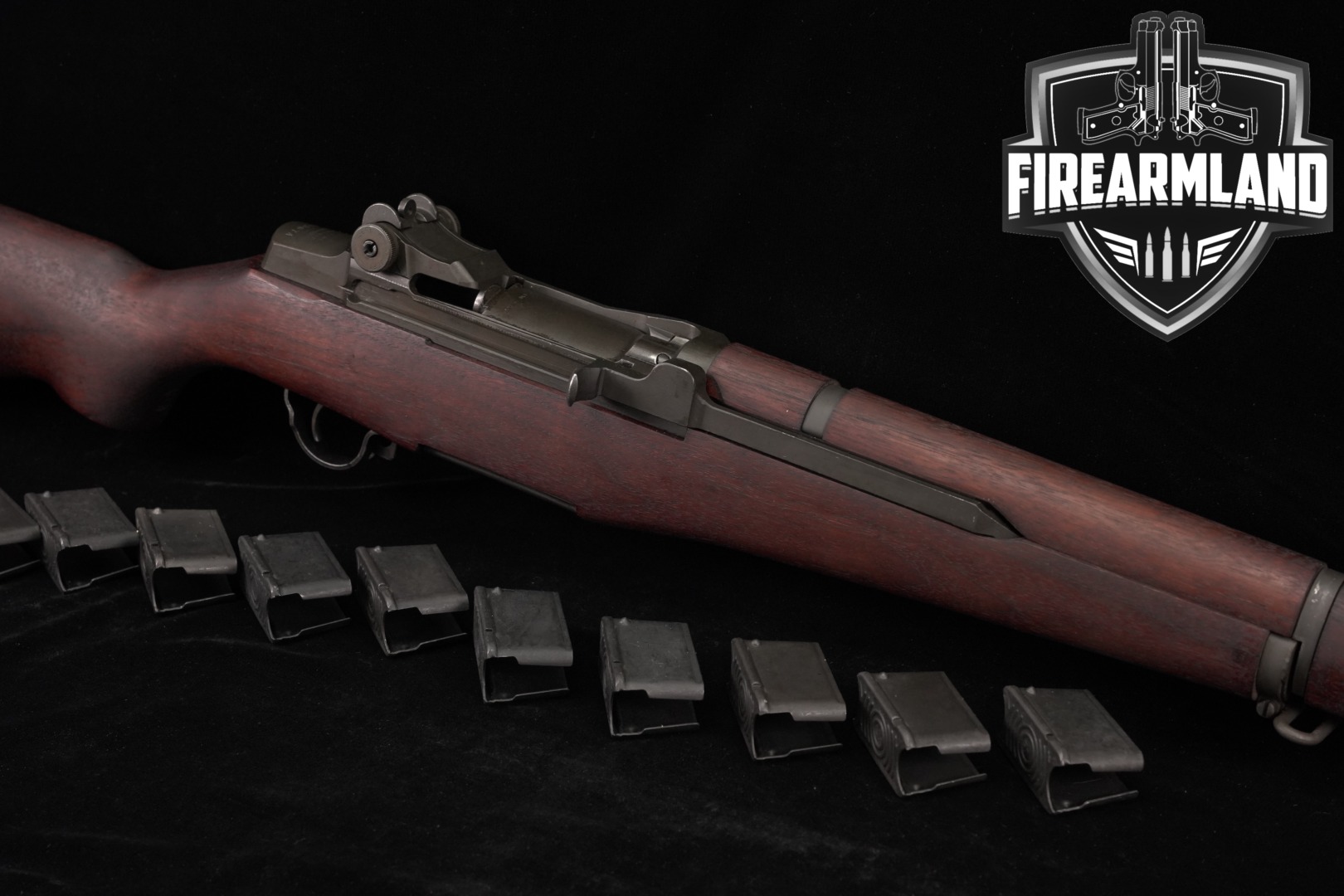 1955 Springfield Armory M1 Garand 30-06 24" Parkerized & Hardwood M-1-img-0