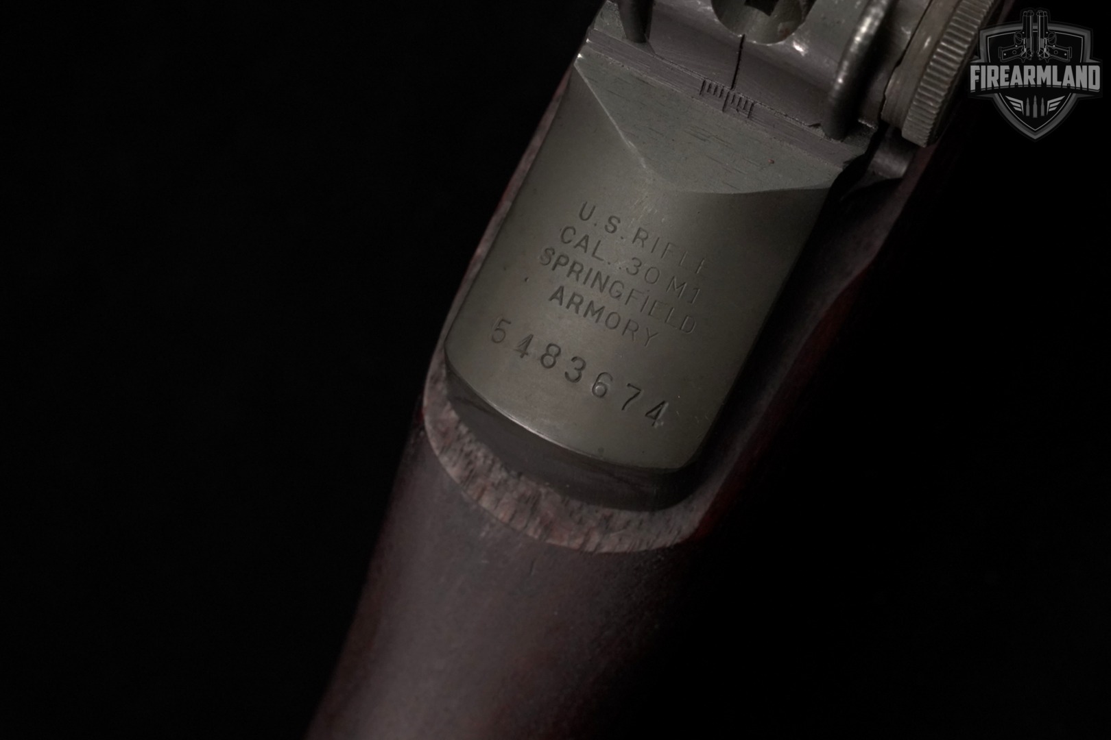 1955 Springfield Armory M1 Garand 30-06 24" Parkerized & Hardwood M-1-img-17