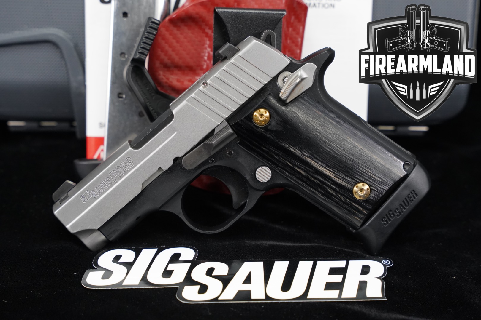 Sig Sauer P238 Two-Tone, California Compliant .380 ACP Two-Tone Stainless in Very Good Condition Thumbnail