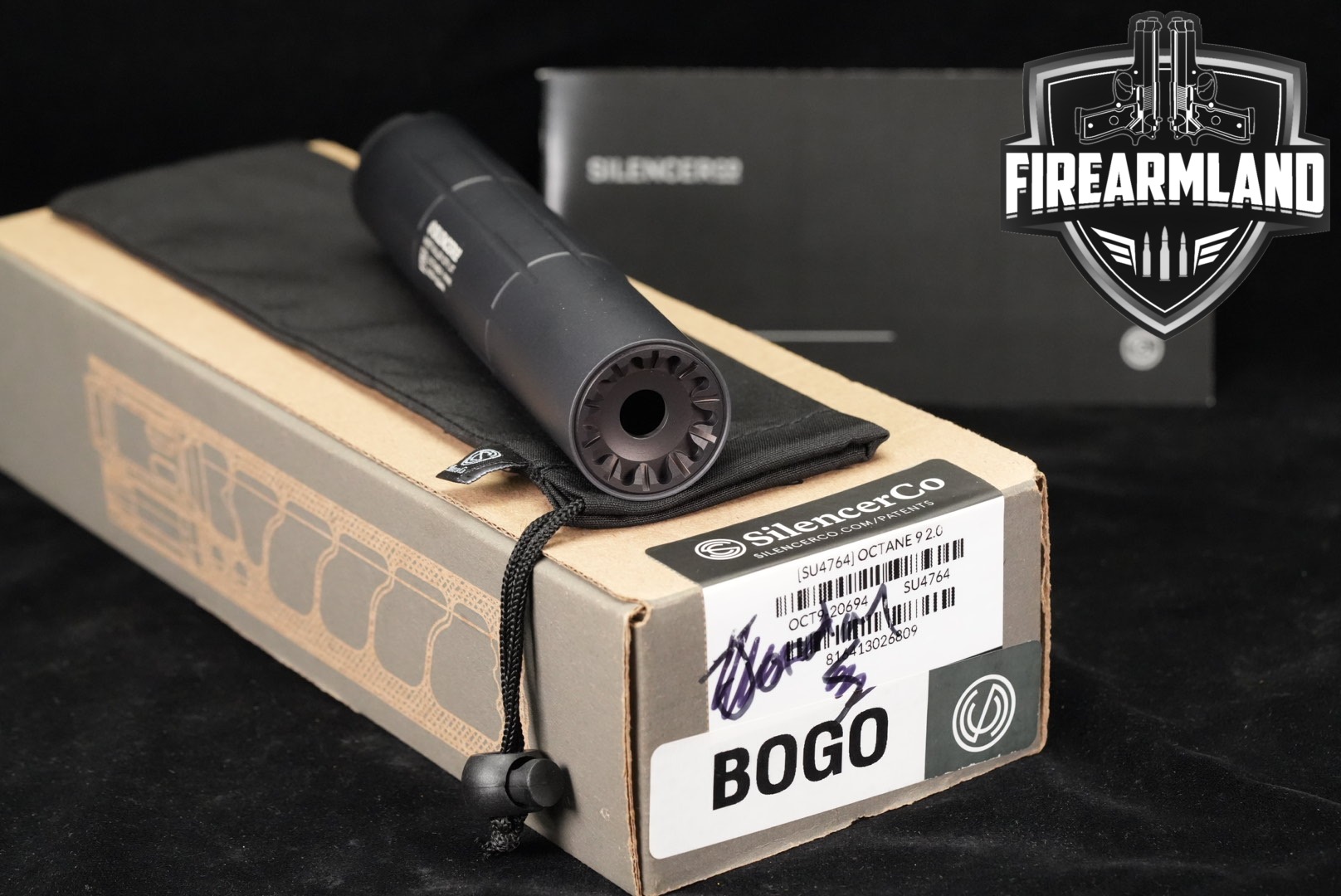 SilencerCo Octane 9 2.0 9mm Luger 7.5" Suppressor Silencer-img-0