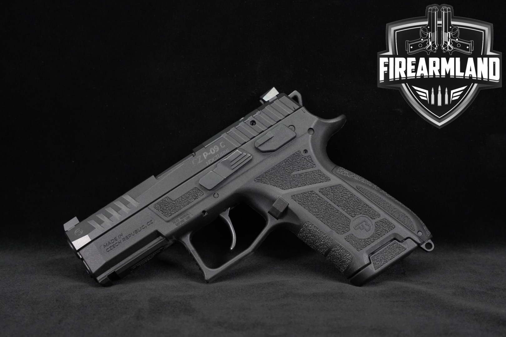 CZ P-09 C Nocturne 9mm Luger Black in Like-New Condition Thumbnail