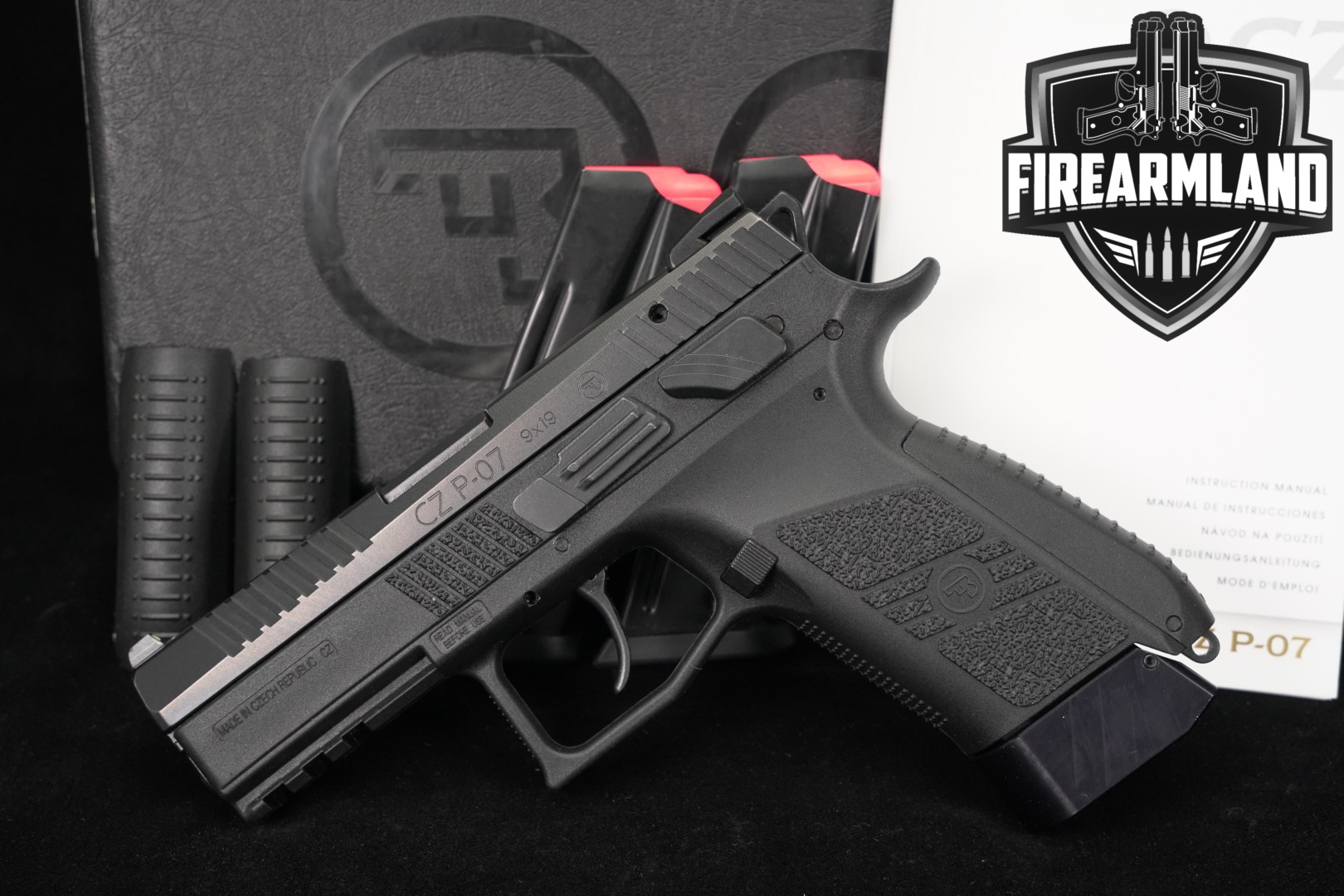 CZ P-07 9mm Luger Black in Excellent Condition Thumbnail