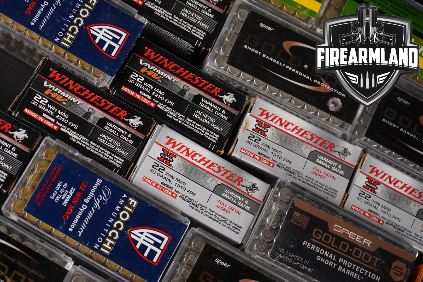 Multiple Manufacturers .22 Winchester Magnum Rimfire .22 WMR in New - Old Stock Condition Thumbnail