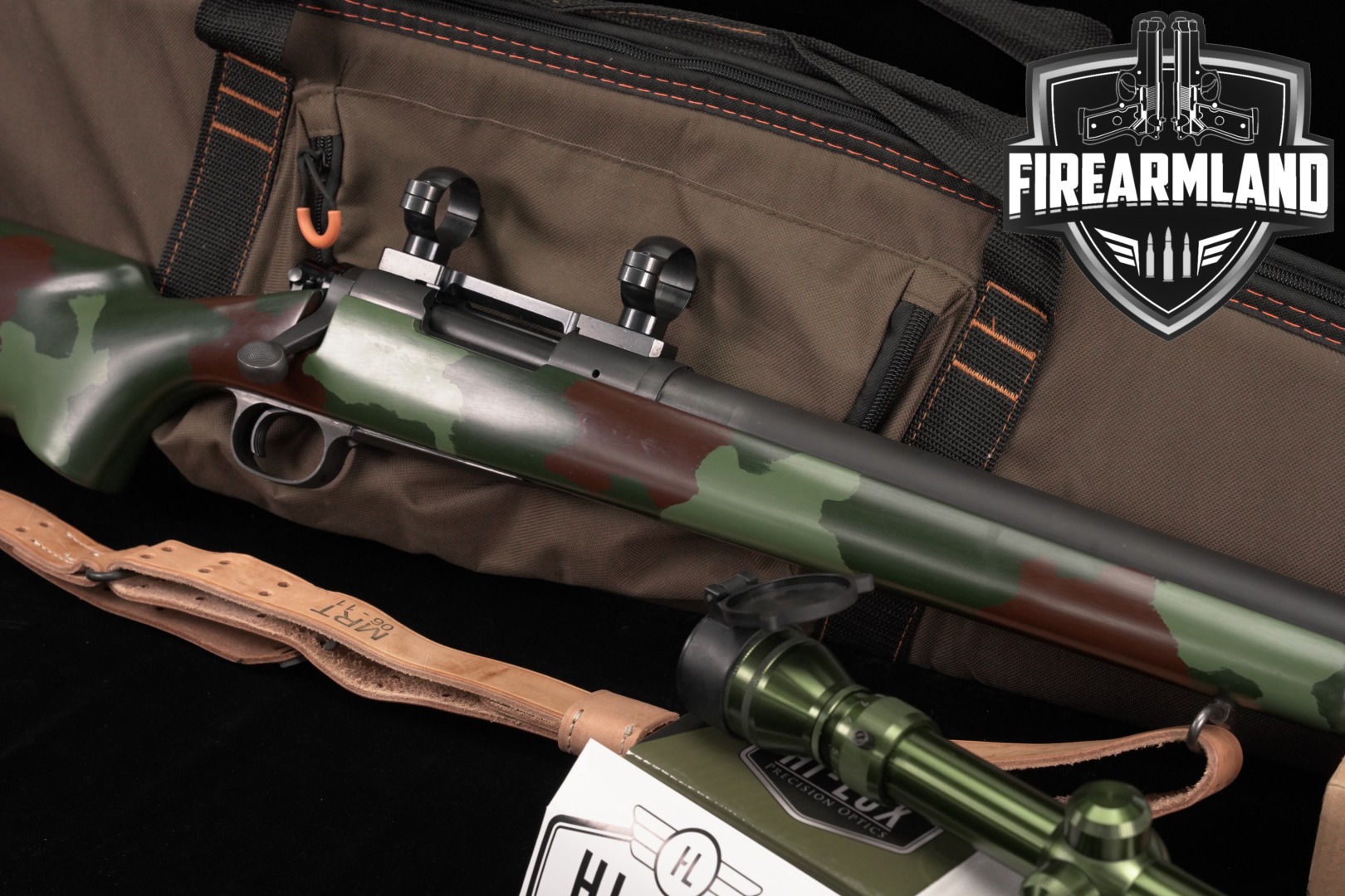 Remington Model 700 7.62 NATO Woodland Camo M700 M40A1 +HI-LUX M40 SCOPE-img-0