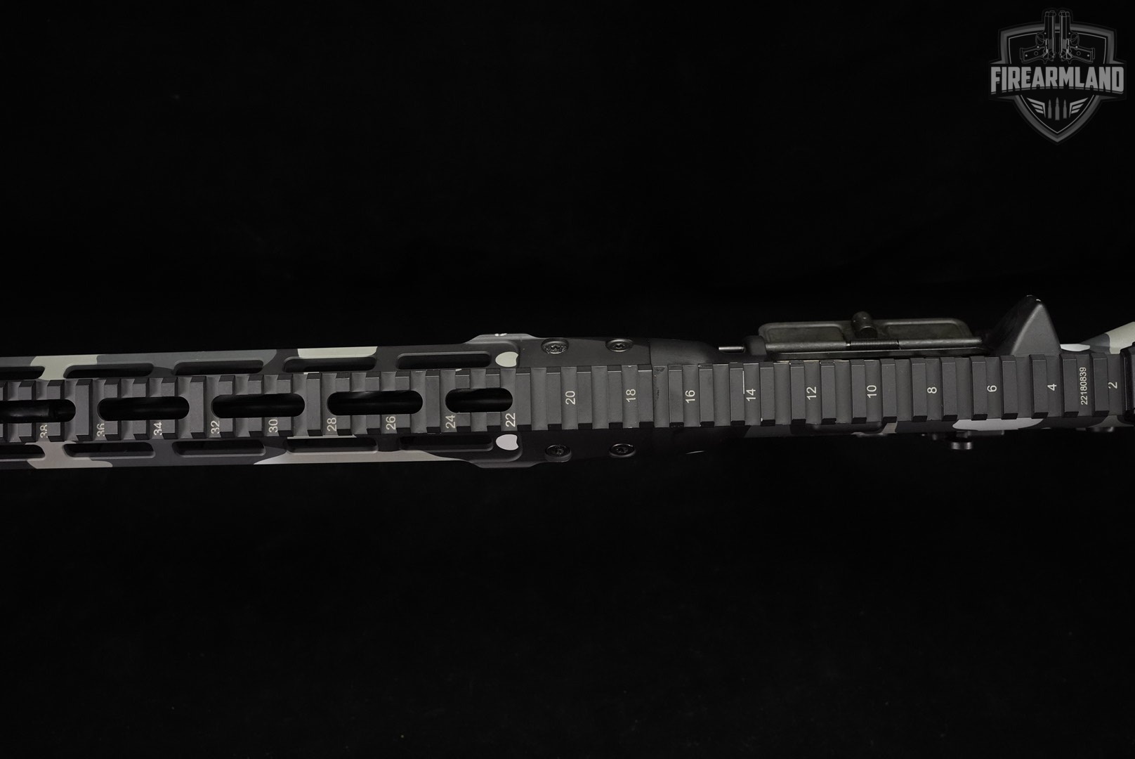 LWRC M6IC IC-DI 5.56 NATO AR-15 AR15 16" Gray/Black/White Camo M6 +3 MAGS-img-12