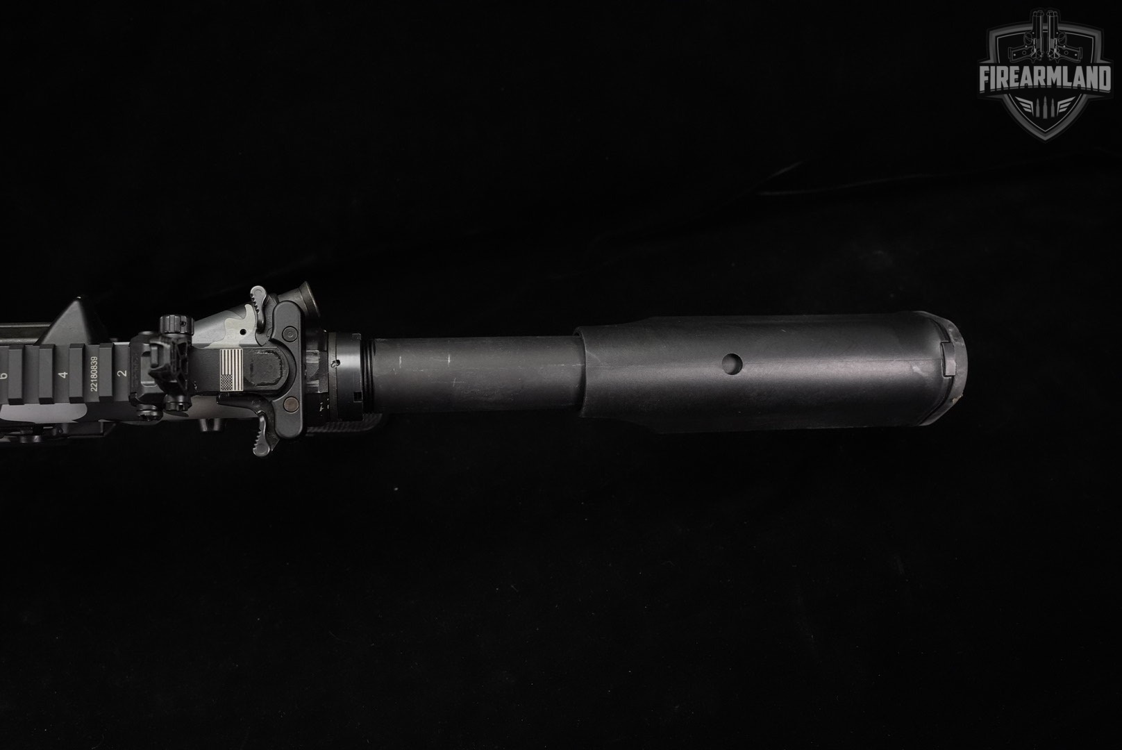 LWRC M6IC IC-DI 5.56 NATO AR-15 AR15 16" Gray/Black/White Camo M6 +3 MAGS-img-13