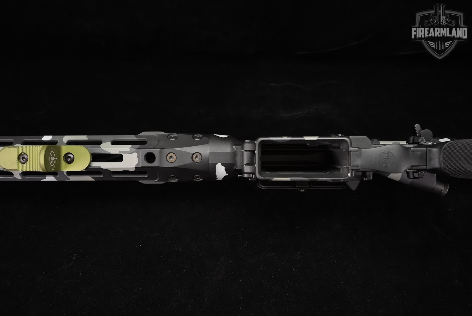 LWRC M6IC IC-DI 5.56 NATO AR-15 AR15 16" Gray/Black/White Camo M6 +3 MAGS-img-15