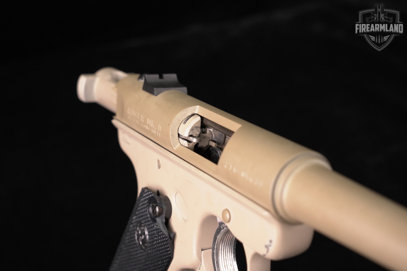 Ruger Mark II Standard 22LR 6" FDE MK 2-img-11