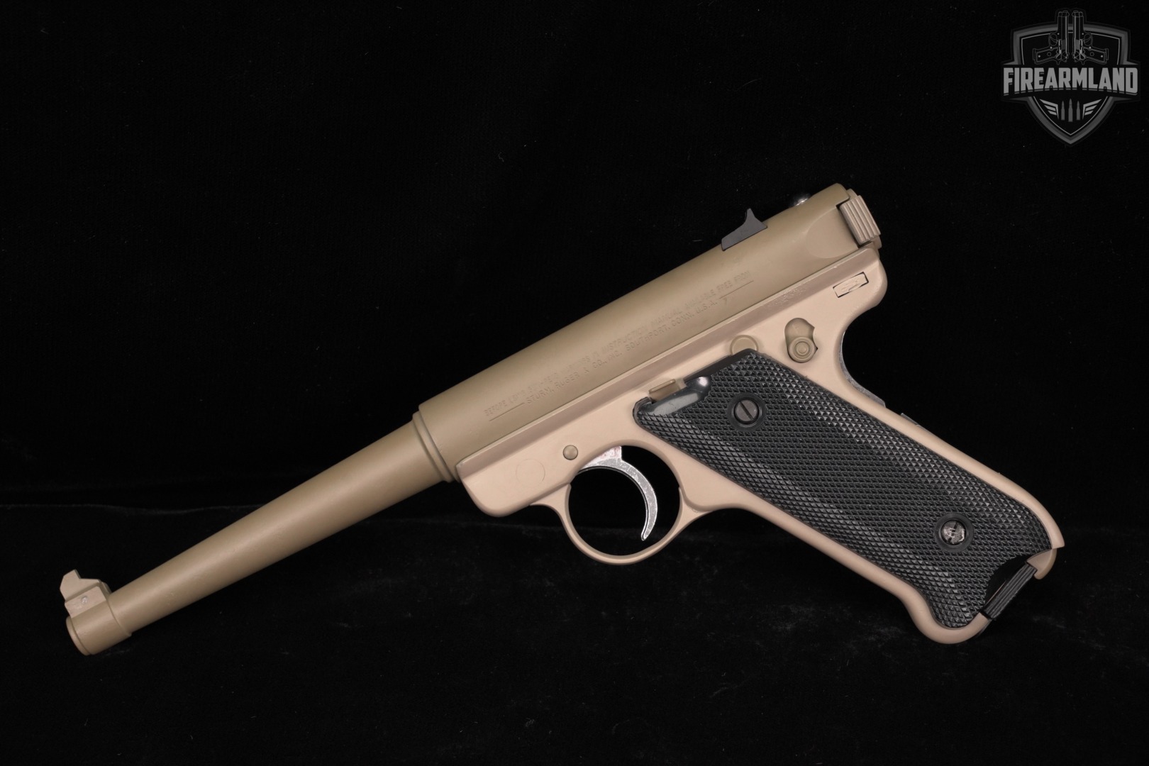Ruger Mark II Standard 22LR 6" FDE MK 2-img-3