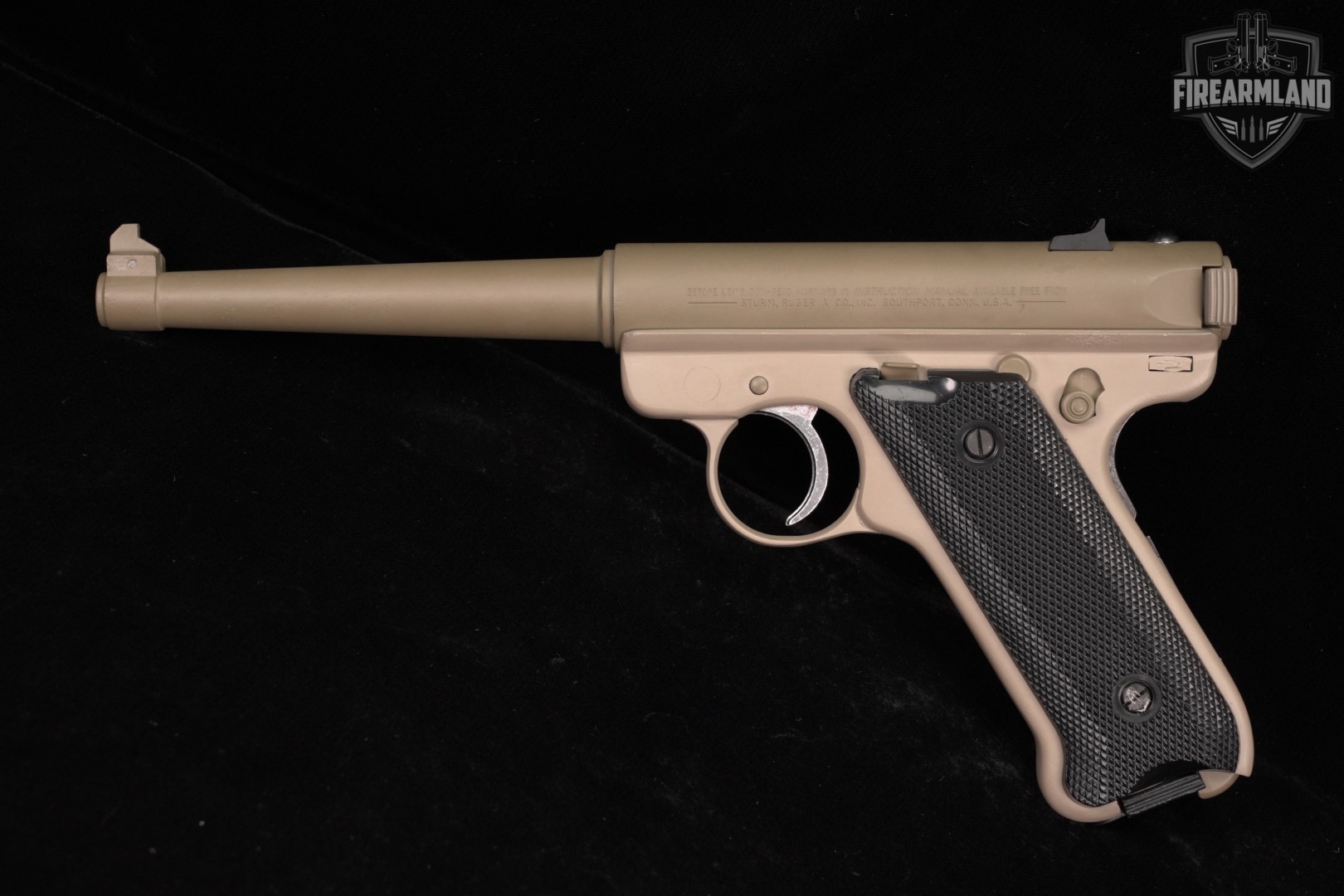 Ruger Mark II Standard 22LR 6" FDE MK 2-img-4