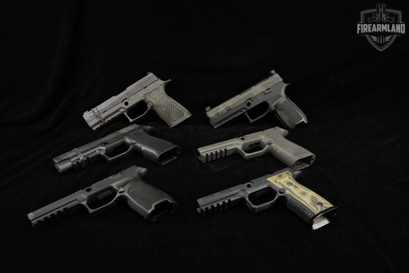 Sig Sauer P320 Parts Kit SIX 6 Grip Modules & Three 3 Slides 9mm P 320-img-2
