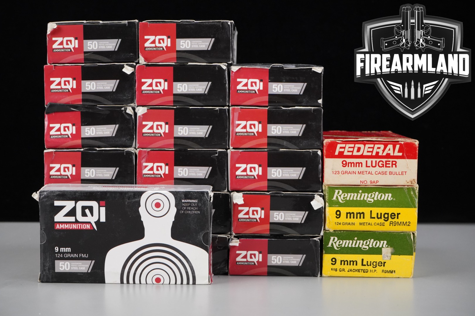 Multiple Manufacturers 9MM Ammo 9mm Luger in New - Old Stock Condition Thumbnail