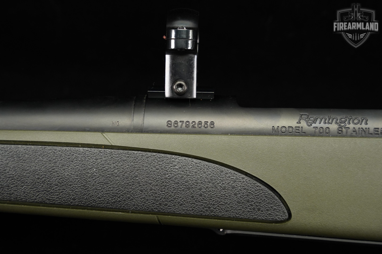Remington Model 700 XCR II 300 Rem Ultra Magnum 26" Black & OD Green M700-img-15