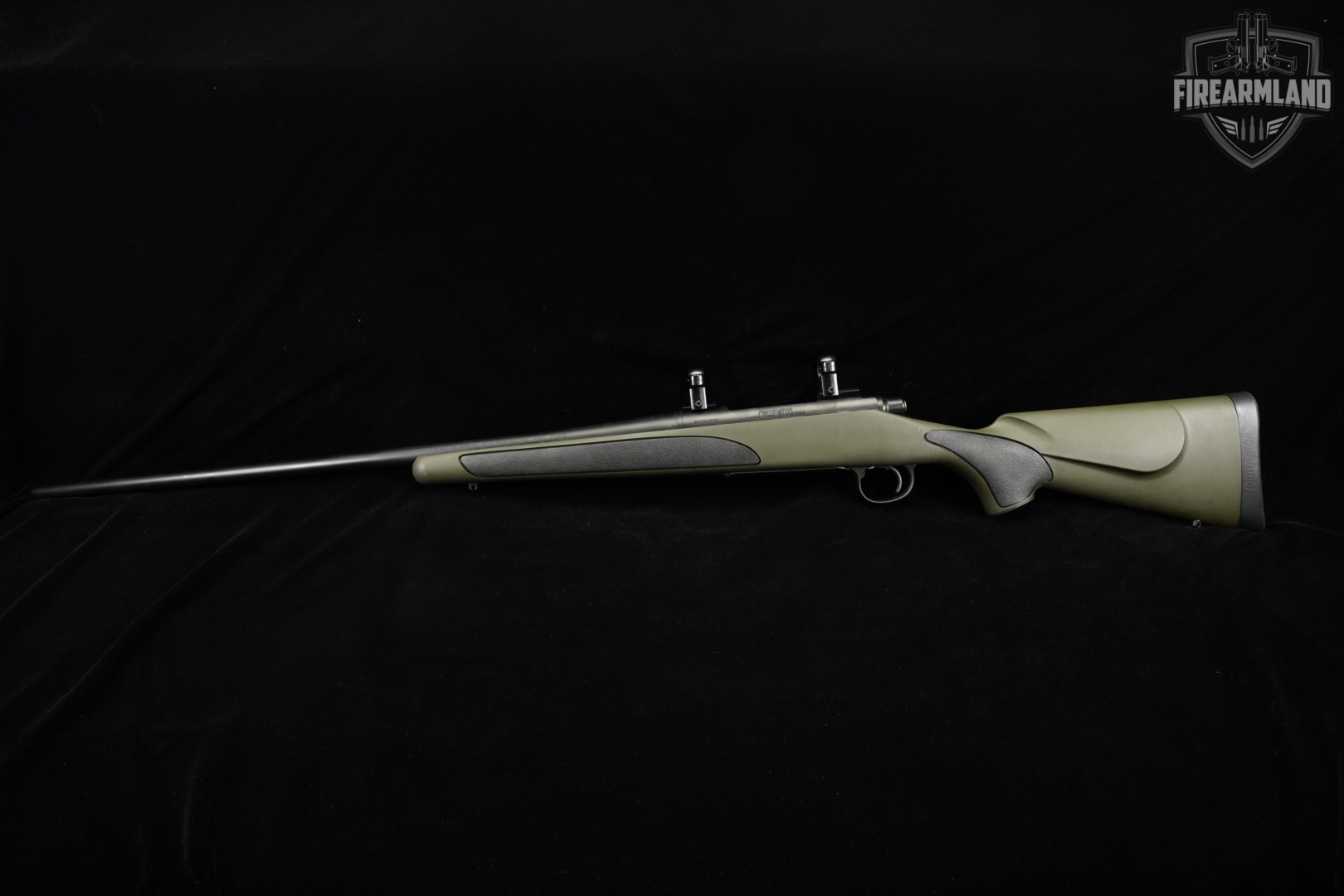 Remington Model 700 XCR II 300 Rem Ultra Magnum 26" Black & OD Green M700-img-2
