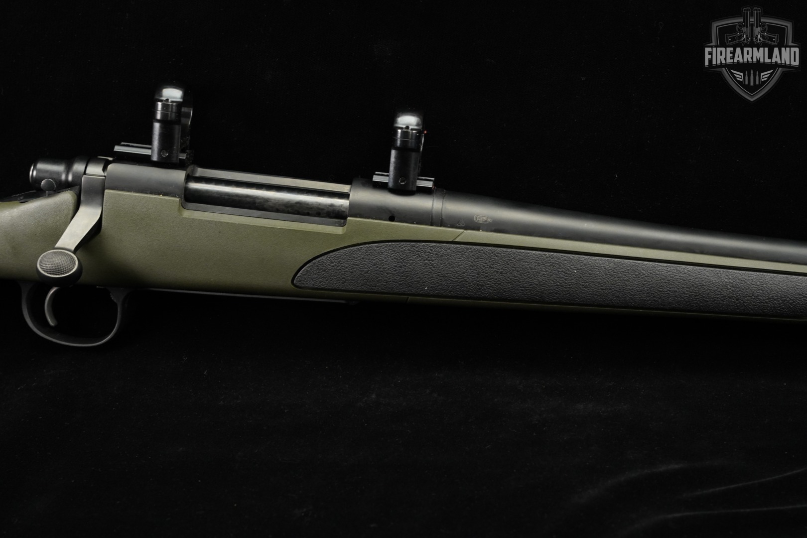 Remington Model 700 XCR II 300 Rem Ultra Magnum 26" Black & OD Green M700-img-5