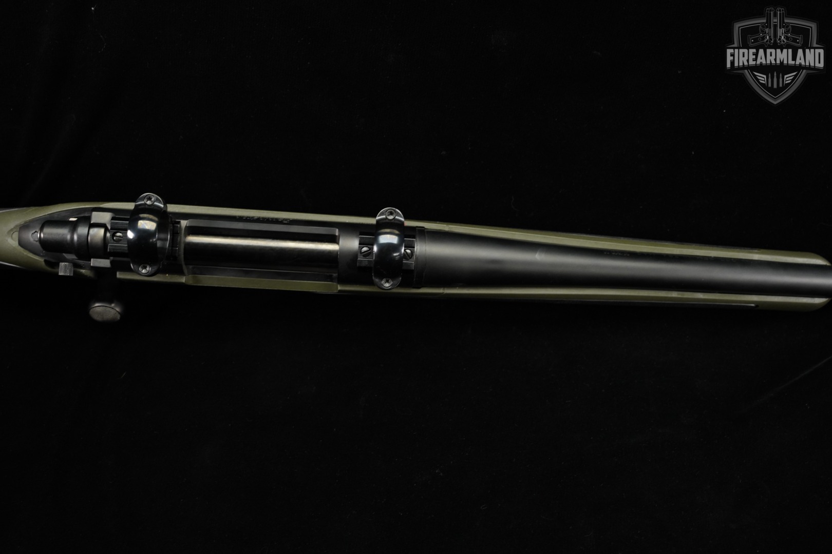 Remington Model 700 XCR II 300 Rem Ultra Magnum 26" Black & OD Green M700-img-8