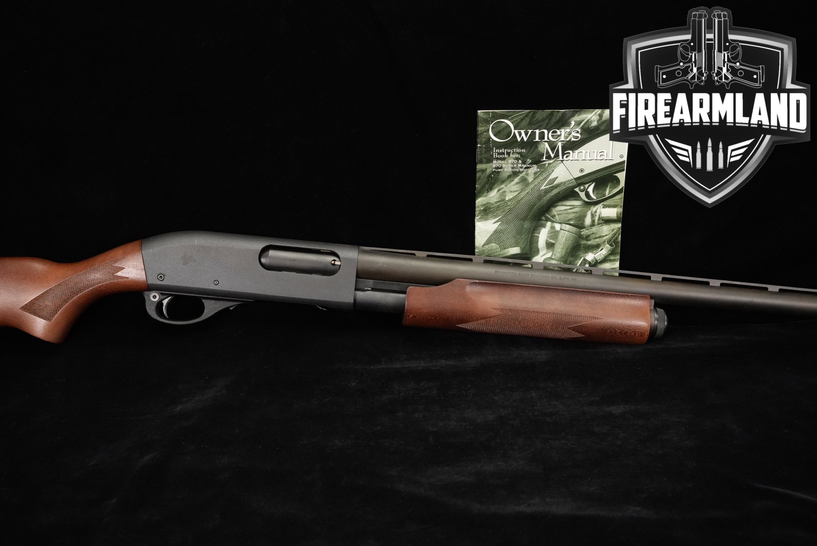 Remington Model 870 Express Magnum 12-Gauge 26" Black & Hardwood M870-img-0