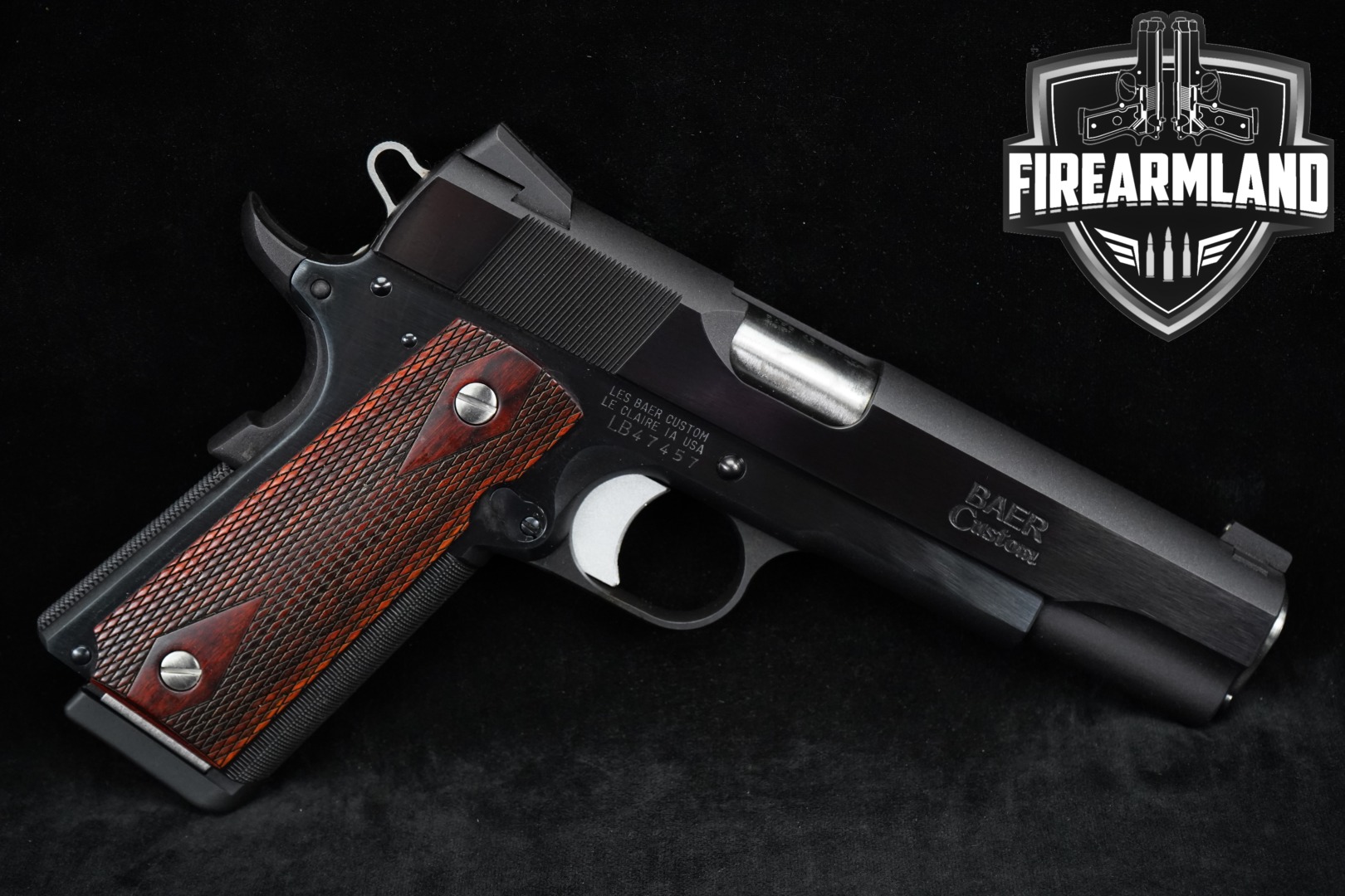 Les Baer Custom 1911 Premier II Government Model .45 ACP Blued in Like-New Condition Thumbnail