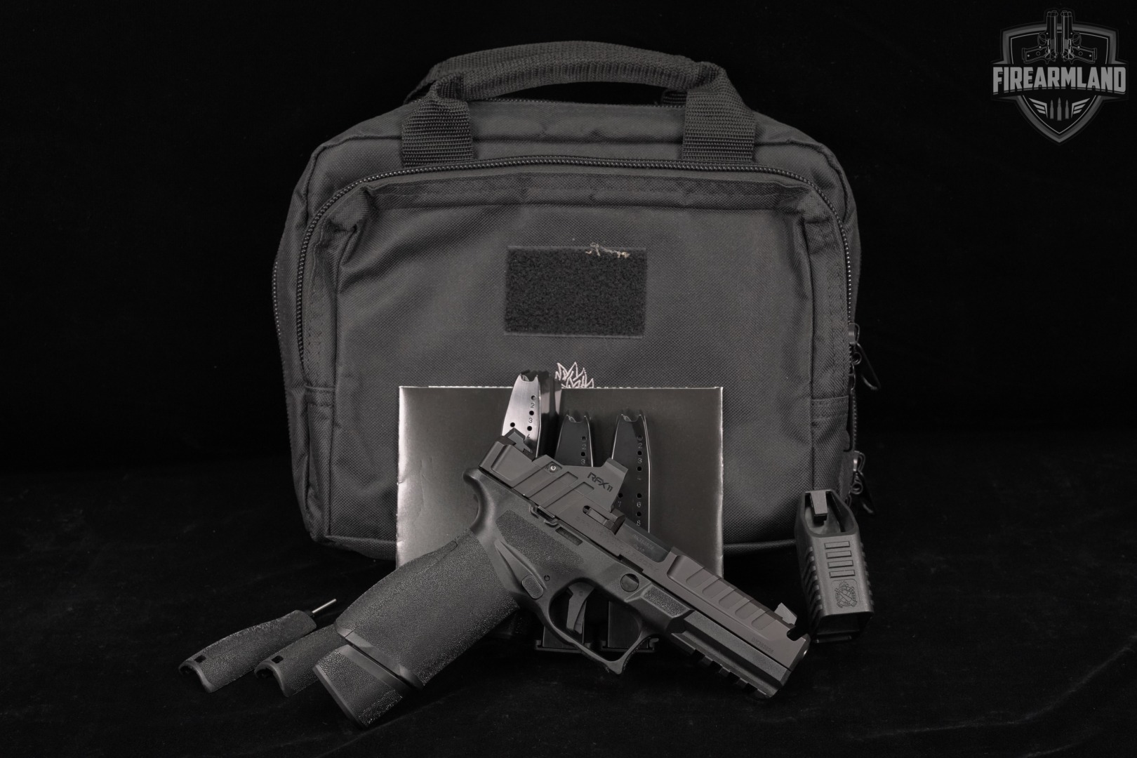 Springfield Armory Echelon 9mm 4.5" +4 MAGS, BAG, VIRIDIAN OPTICS-img-2