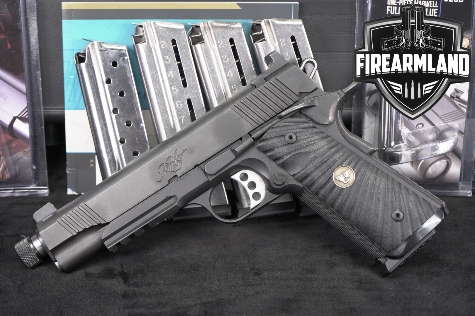 Kimber Custom TLE/RL II TFS 9mm Luger Black in Very Good Condition Thumbnail