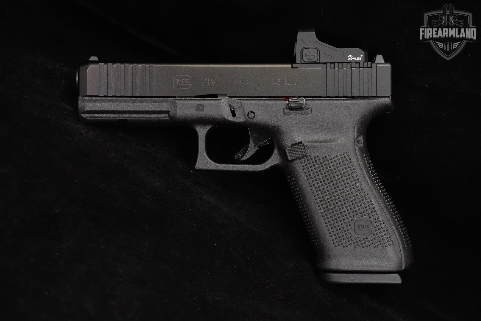 Glock 21 Gen5 V MOS G21 Gen 5 45 ACP 4.61" +3 MAGS, ORIG CASE, VLIFE OPTICS-img-4