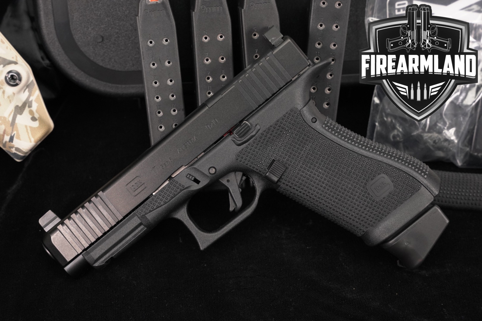 Glock 17 Gen6 ORS G17 Gen 6 9mm 4.49 +5 MAGS, ORIG BOX & HOLSTER